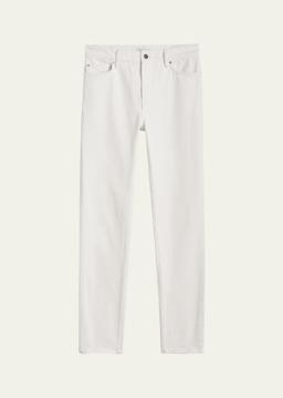 Low Rise Tapered Denim Pants