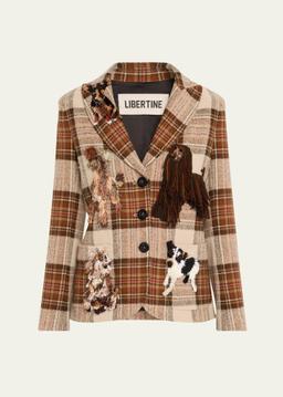 Westminister Embroidered Single-Breasted Jacket