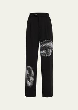 Five Senses Crystal Baggy Trousers