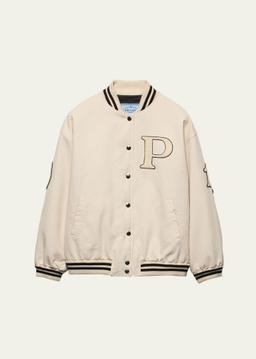 Canvas Old Oversized Bomber Jacket