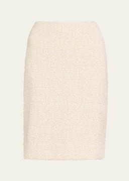Tweed Pencil Skirt
