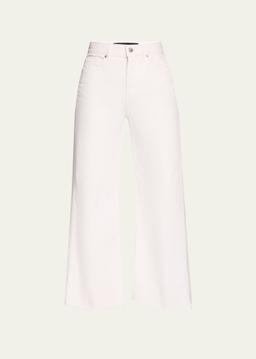 Taylor Crop High-Rise Wide Jeans