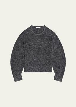 Apex Sparkly Lurex Crewneck Sweater