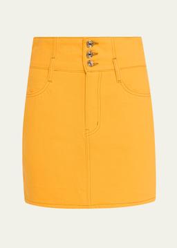 CH x FRAME The Corset Mini Skirt