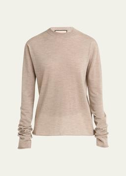 Crew Neck Cashmere Sweater