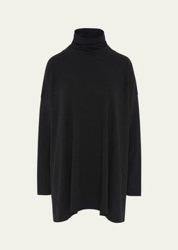 Side Paneled Scrunch-Neck Top (Long Length)