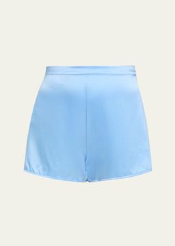 Silk Satin Shorts