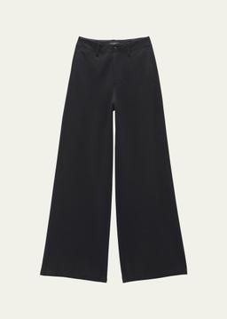 Sofie Wide-Leg Ponte Pants