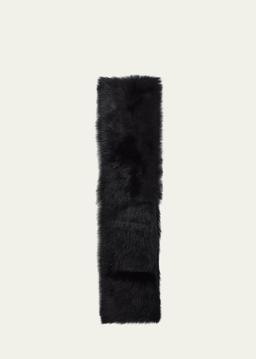 Lamb Shearling Fur Scarf