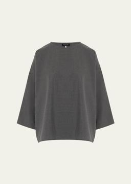 Boat Neck Top (Mid Length)