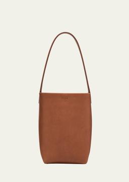 Park Small North-South Tote Bag in Saddle Leather
