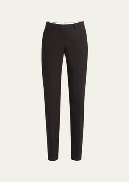 Selvie Skinny Leg Wool Pants