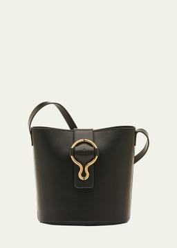 Consuelo Leather Bucket Bag