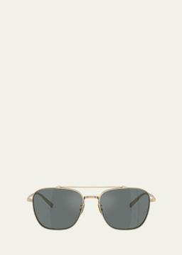 Pilot Titanium Aviator Sunglasses
