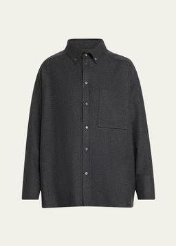 Nathalie Oversized Wool Shirt