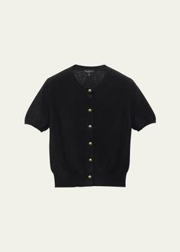 Dina Short-Sleeve Cardigan