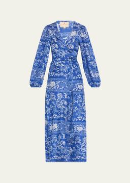 Luna Wrap Maxi Dress