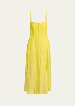 Magritte Cashmere Midi Dress