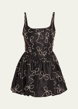 Brookhaven Embellished Bubble Mini Dress