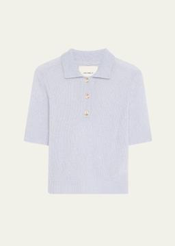 Masy Cashmere Polo Sweater