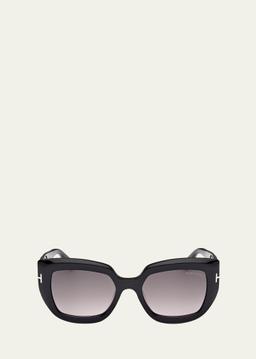 Saltzman Acetate Butterfly Sunglasses