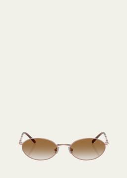 BC2006ST Oval Titanium Sunglasses