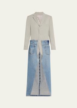 Denicoat Long Hybrid Coat