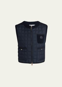 Quilted Down Vest