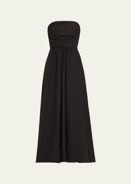Tate Strapless Midi Dress