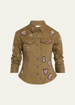 Canyon Ditsy Love Scrunched Jacket