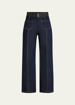 Dorothea Wide-Leg Jeans