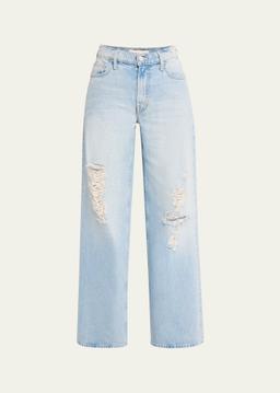 The Spinner Zip Sneak Jeans