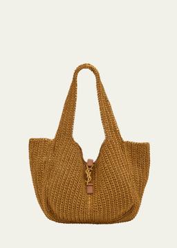Bea YSL Tote Bag in Cord and Leather