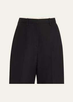 Straight Mens-Inspired Bermuda Shorts