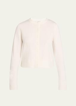 Tipped Half-Moon Cardigan