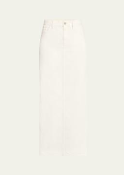 Ozzy Long Denim Skirt