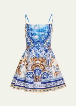 Azul Adventures Corset Mini Dress