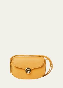 Ghiera Mini Leather Shoulder Bag