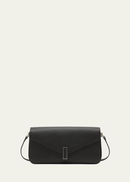 Iside Flap Leather Shoulder Bag