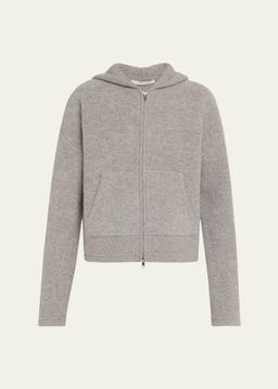 Hooded Felt Merino Wool Jacket