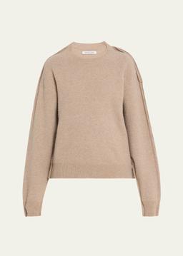 Sculpted Merino Wool Pullover