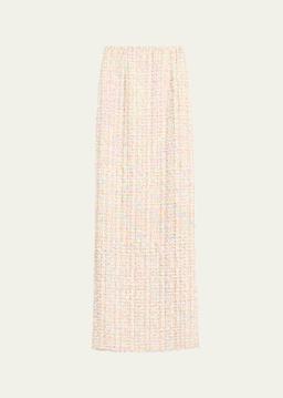 Tweed Maxi Skirt