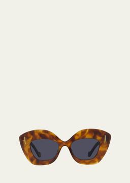 LW401271 Cat-Eye Acetate Sunglasses