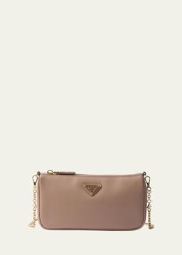 Mini Saffiano Leather Shoulder Bag