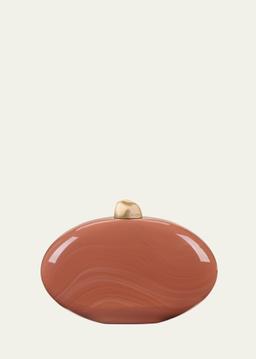 Eviana Glossy Acrylic Clutch Bag