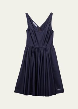 Fit-Flare Mini Dress