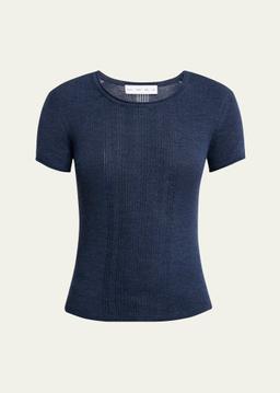 Blaine Short-Sleeve Merino Shirt