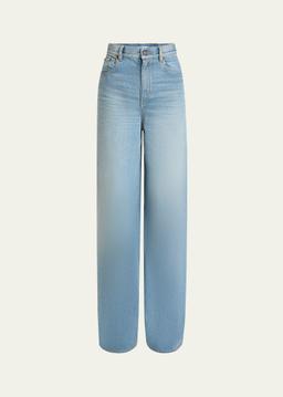 High Rise Wide Leg Jeans