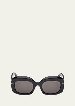 Carmen Round Acetate Sunglasses