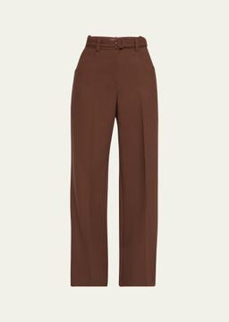 Norman Oversized Self-Tie Wool Pants